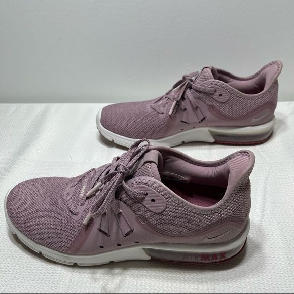 Nike Air Max Sequent 3 Rose Running Shoe 908993-602 Women Size 9.5 - Picture 3 of 6